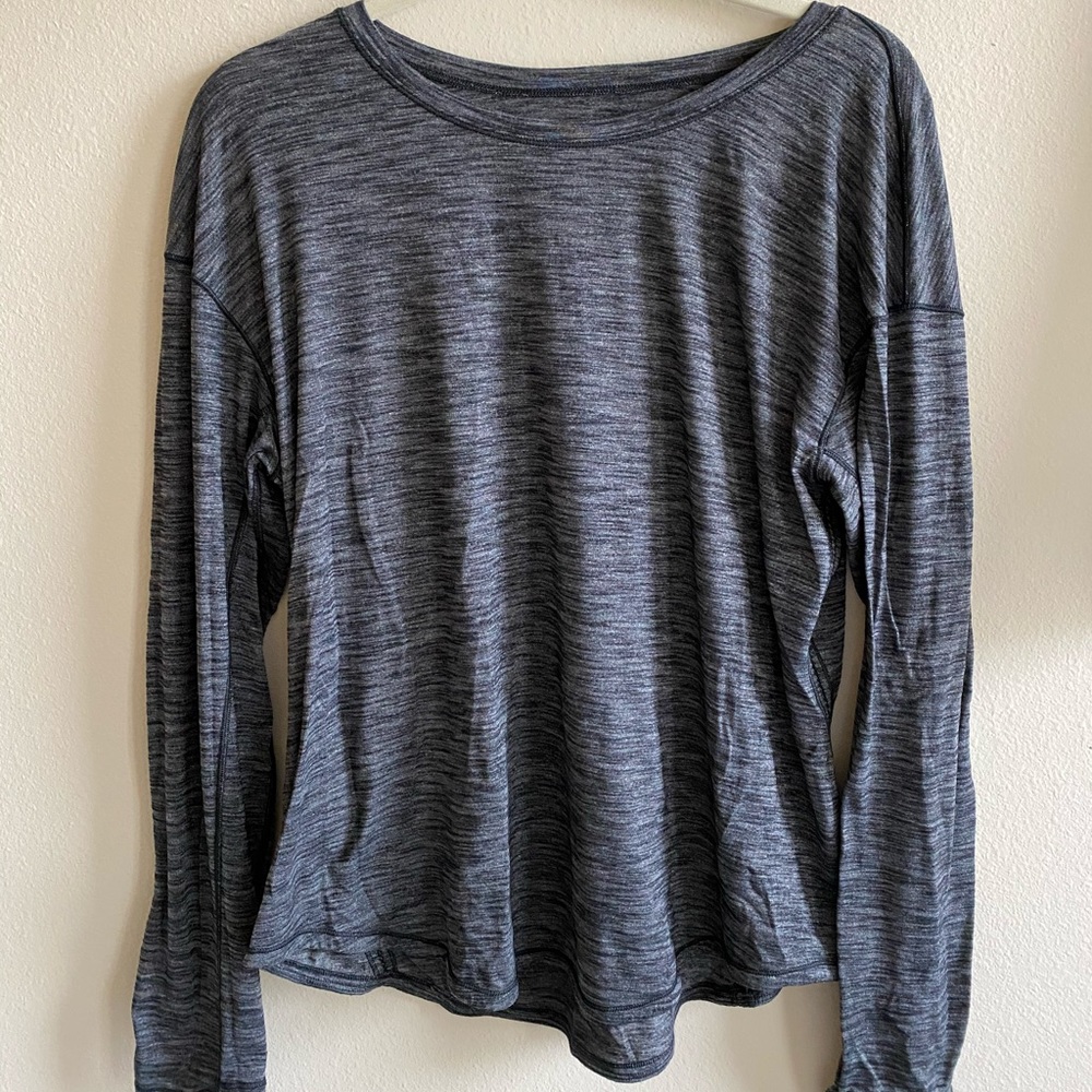 Lulu Lemon Navy Blue Top